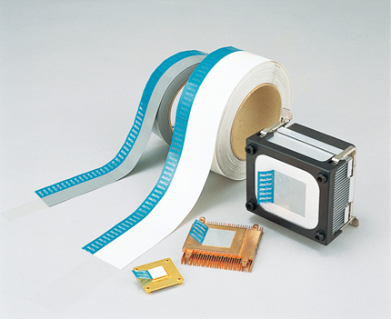Thermally conductive phase change material (type of sheet with pull-tab attached)